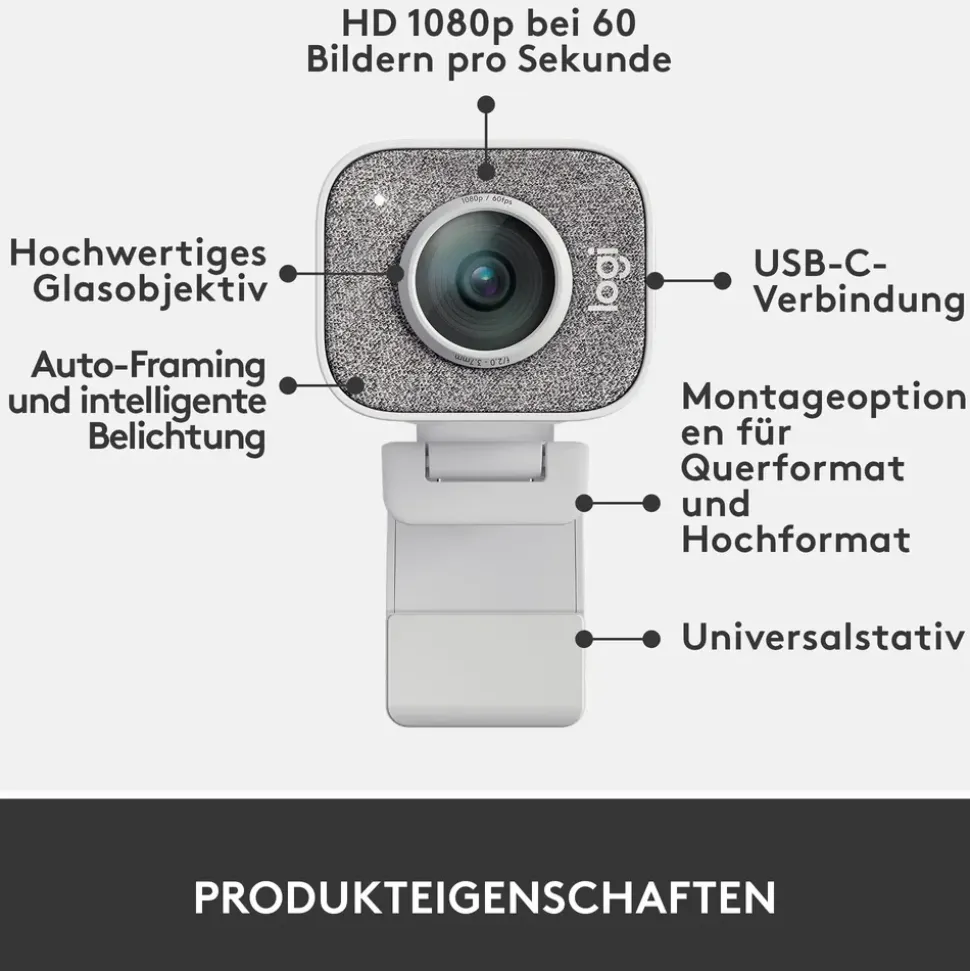 Logitech StreamCam weiß