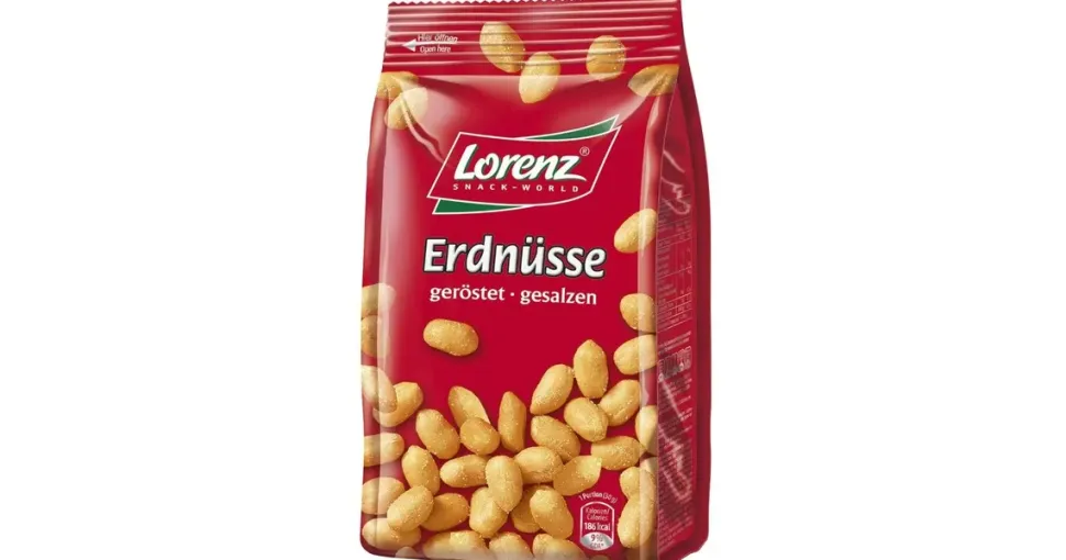 Lorenz Snack-World Lorenz Erdnüsse geröstet, gesalzen 200,0 g, 1 St.