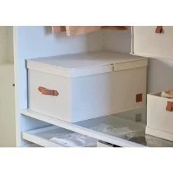 LOVE !T STORE !T Aufbewahrungsbox 50 x 24 x 33 cm 1-tlg. beige