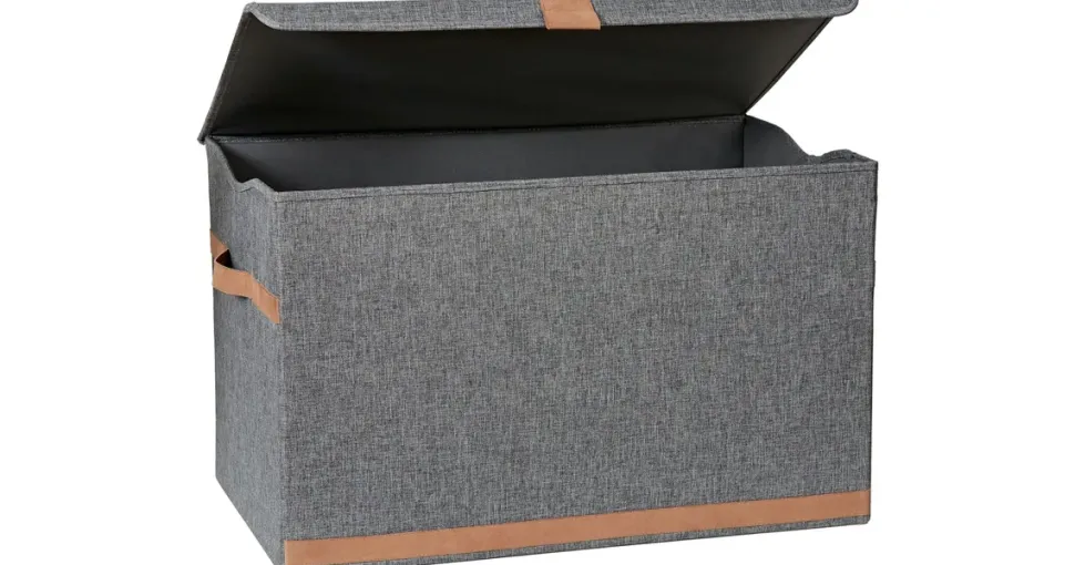 LOVE !T STORE !T Aufbewahrungsbox 62 x 37,5 x 39 cm 1-tlg. grau