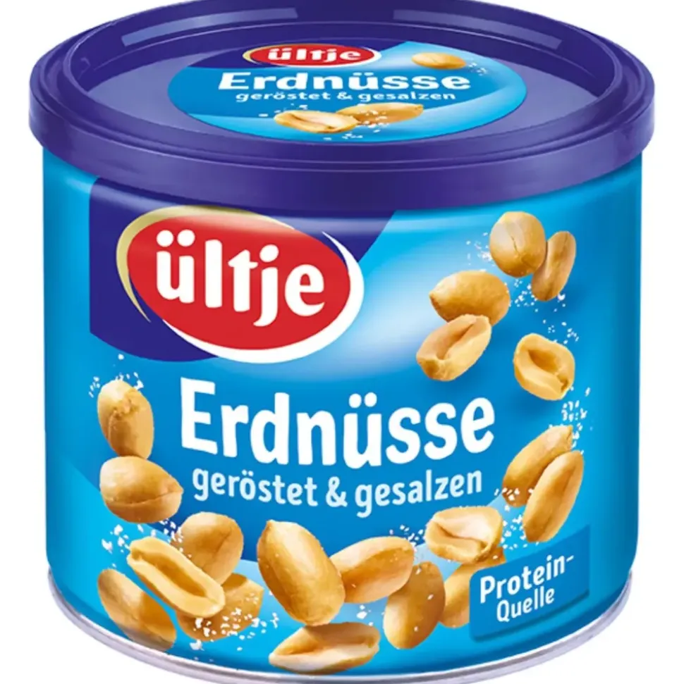 ültje Erdnüsse, geröstet & gesalzen Dose, 180g