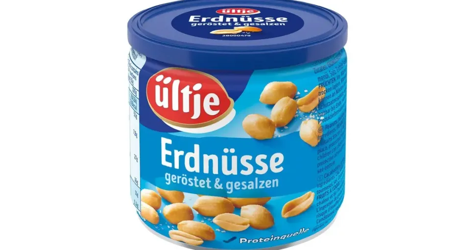 ültje geröstet und gesalzen Erdnüsse 180,0 g, 1 St.
