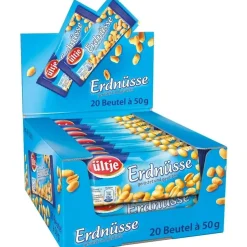 ültje geröstet und gesalzen Erdnüsse 20x 50,0 g