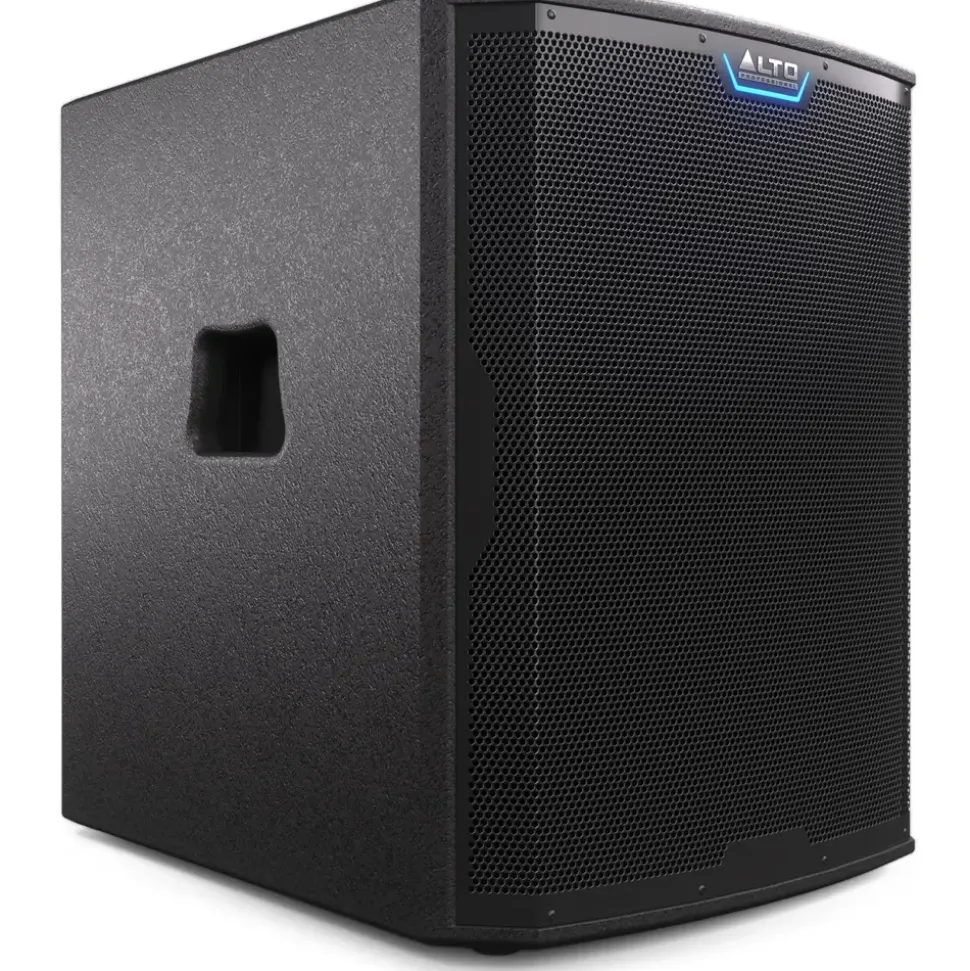LTO ALTO TS18S 2500 Watt 18-Zoll Subwoofer, Aktiver PA-Lautsprecher mit 6 DSP-Modi, Einfacher Aufbau, 137dB, 3-Zoll Schwingspule, Druckvoller Bass