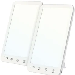 Lunartec CCT-LED-Tageslichtlampe Lichttherapie