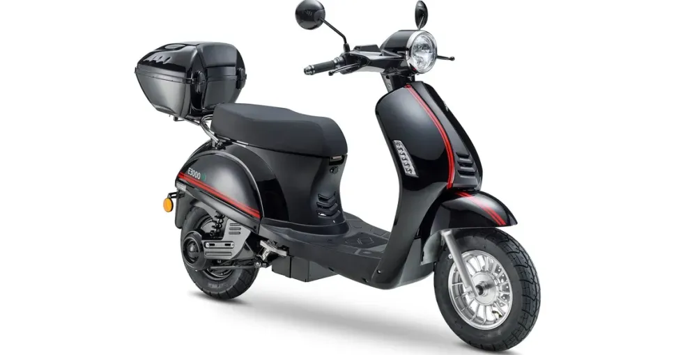LUXXON E3000 3000 Watt 25 km/h schwarz