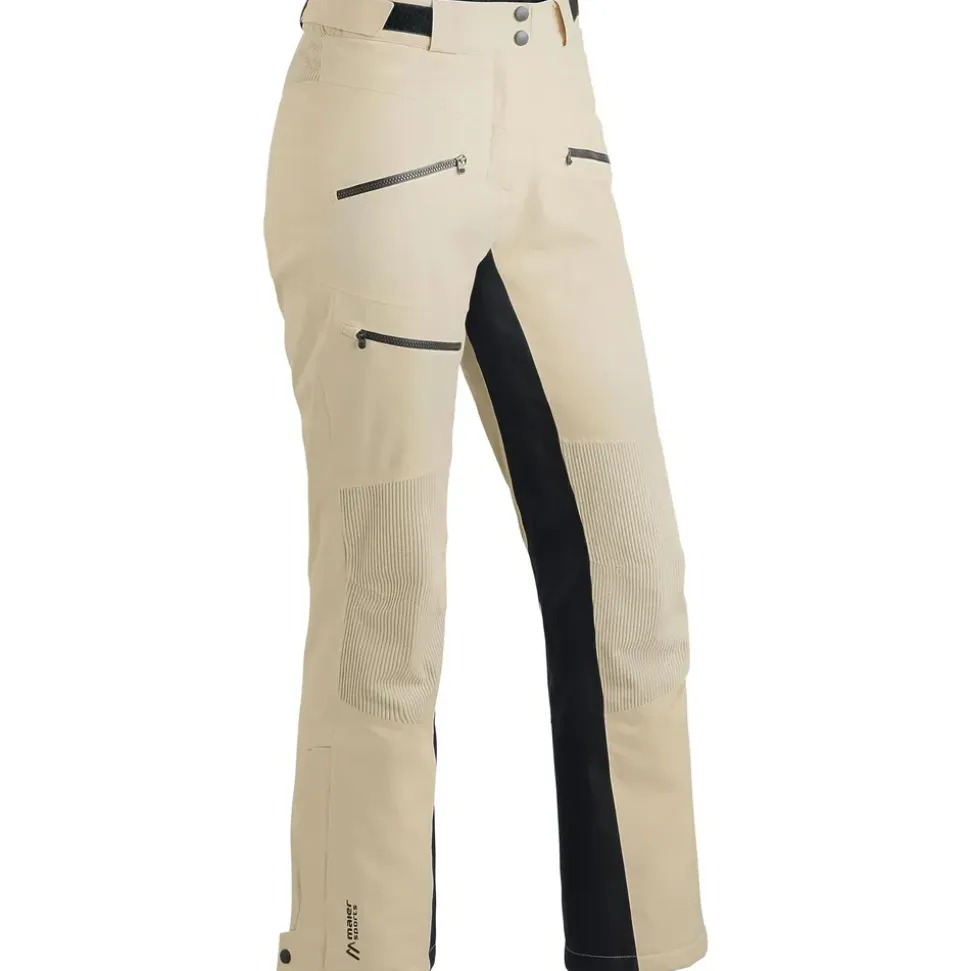 Maier Sports Whiteglam Pants Skihose muslin/black 42