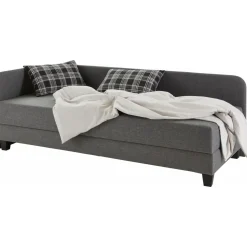 MAINTAL Gästebett MAINTAL mit Umbau und Bettkasten 80 x 200 cm grau