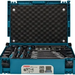 Makita Handwerkzeugset 87-tlg. im Makpac Gr. 1 blau