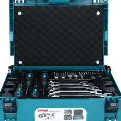 Makita Handwerkzeugset 87-tlg. im Makpac Gr. 1 blau
