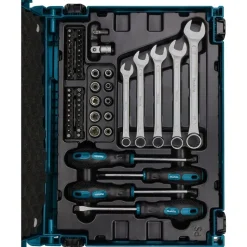 Makita Handwerkzeugset 87-tlg. im Makpac Gr. 1 blau