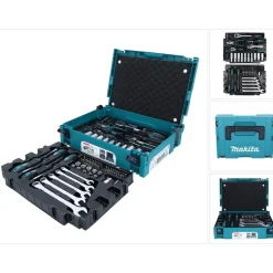 Makita Handwerkzeugset 87-tlg. im Makpac Gr. 1 blau