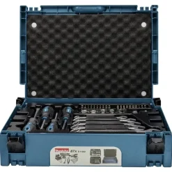 Makita Werkzeugkoffer bestückt mehrfarbig 395 x 295 x 110,4 mm