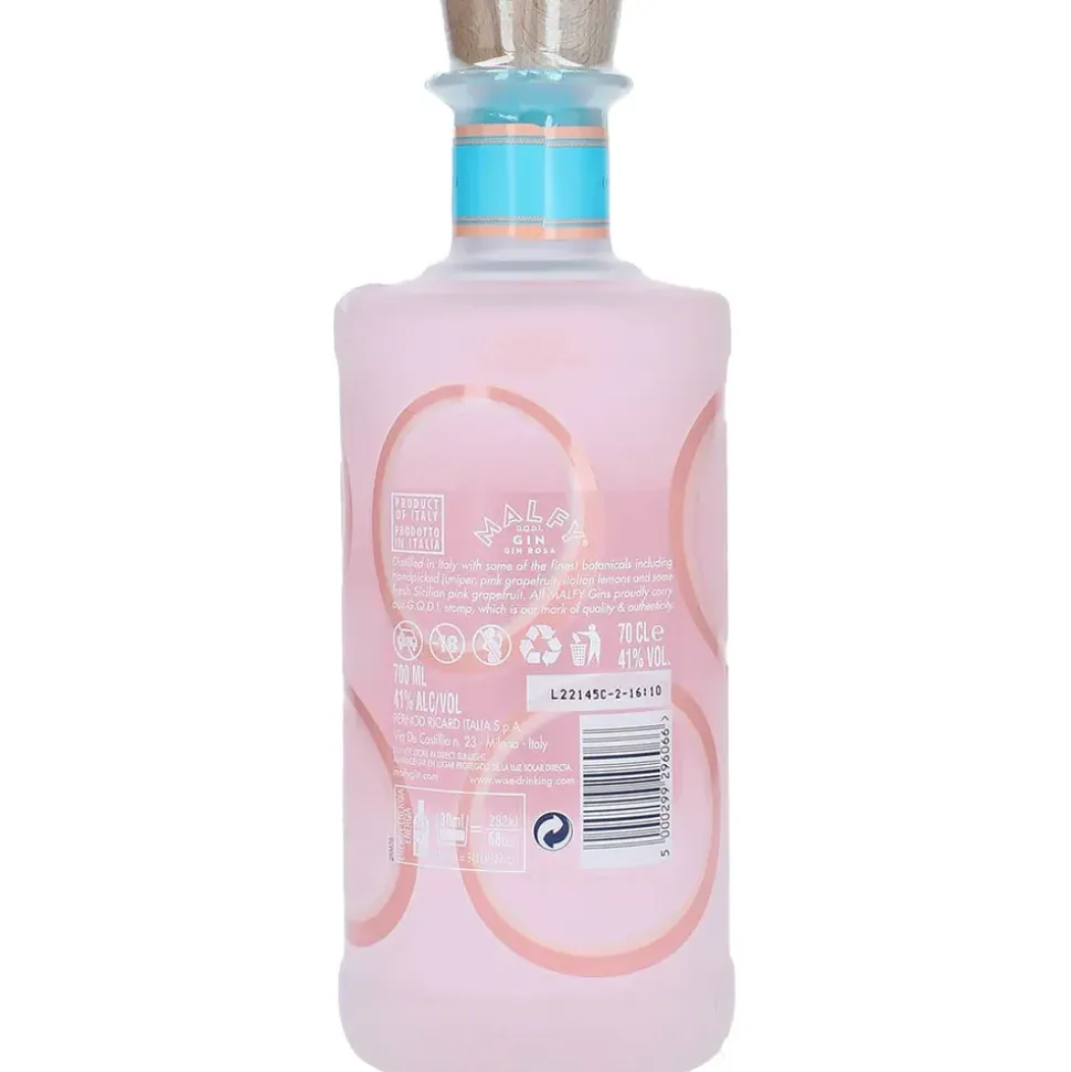 Malfy Gin Rosa 41% vol 0,7 l
