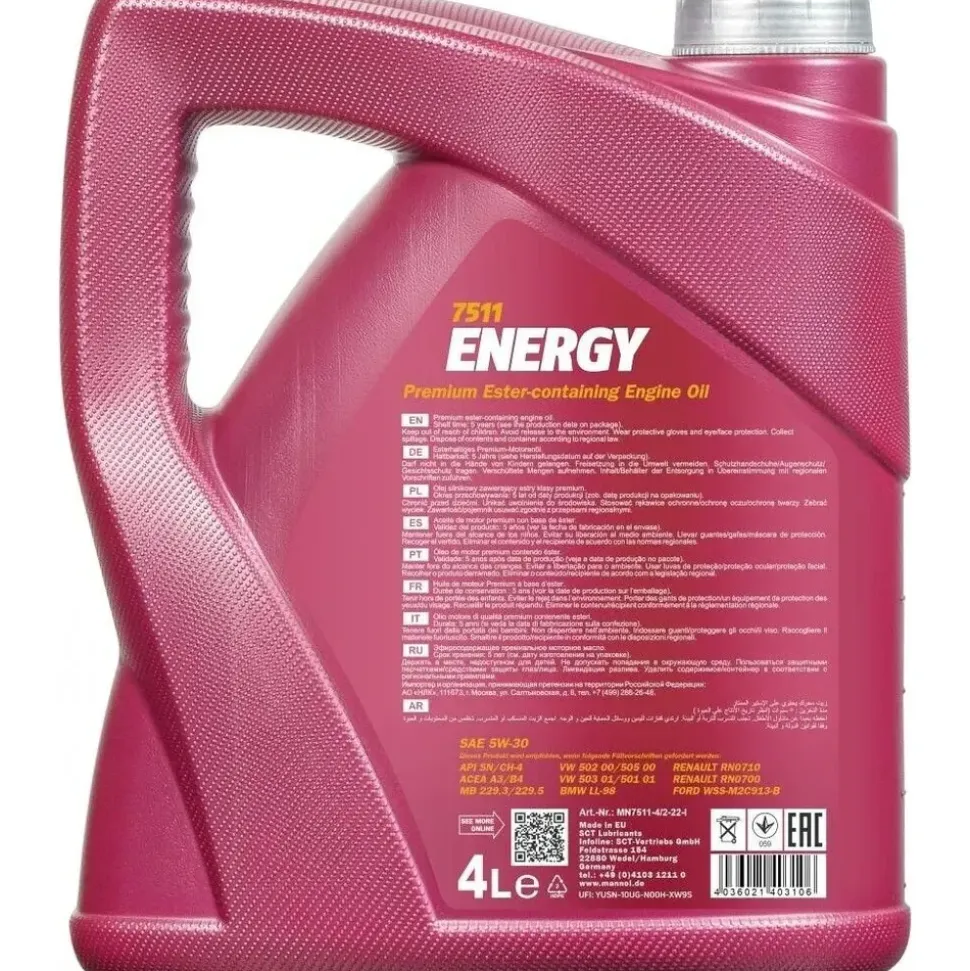 Mannol Energy 5W-30 7511 4 l