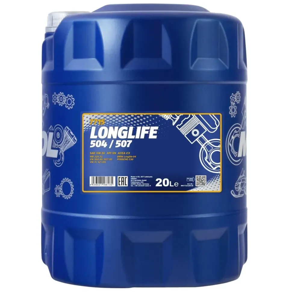 Mannol Longlife 504/507 5W-30 7715 20 l