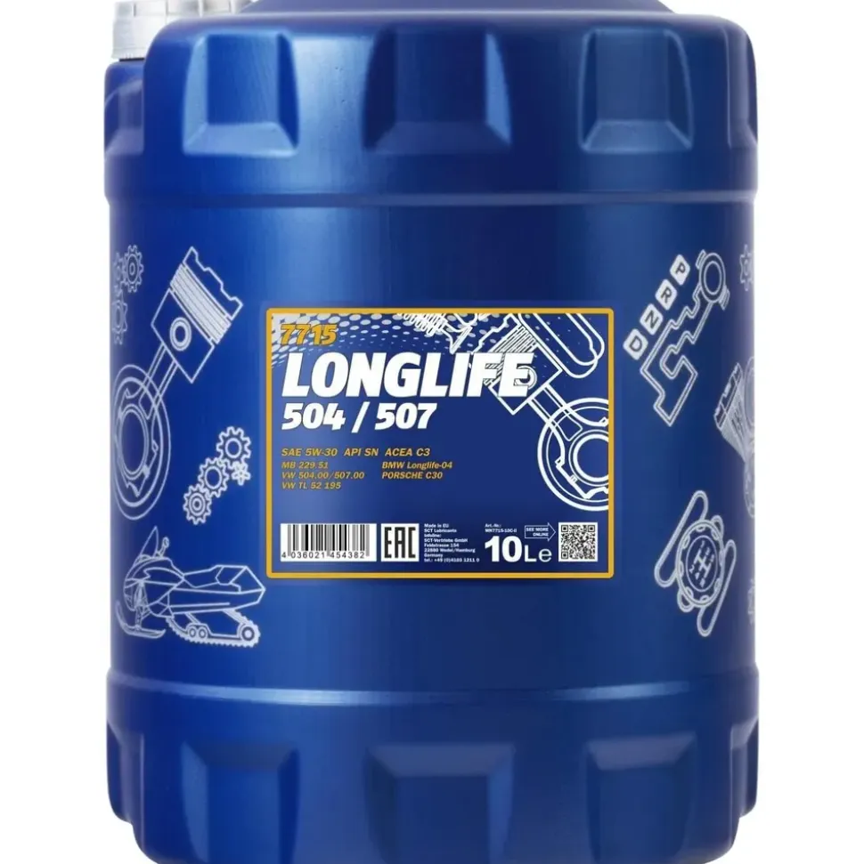Mannol Longlife 504/507 5W-30 7715 10 l