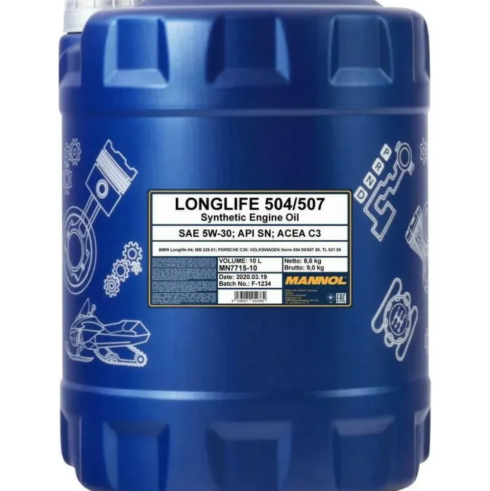 Mannol Longlife 504/507 5W-30 7715 10 l