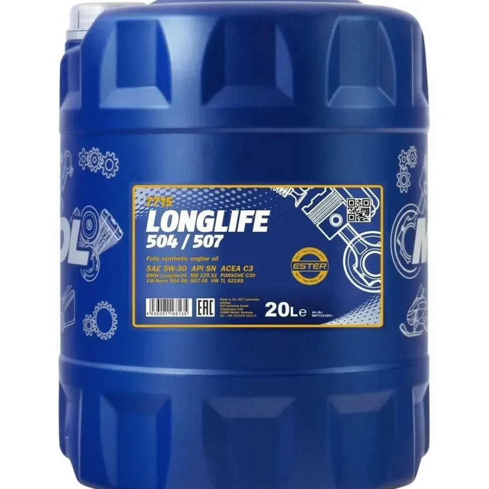 Mannol Longlife 504/507 5W-30 7715 10 l