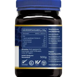 Manuka Health MGO 100+ Manuka Honig 500 g
