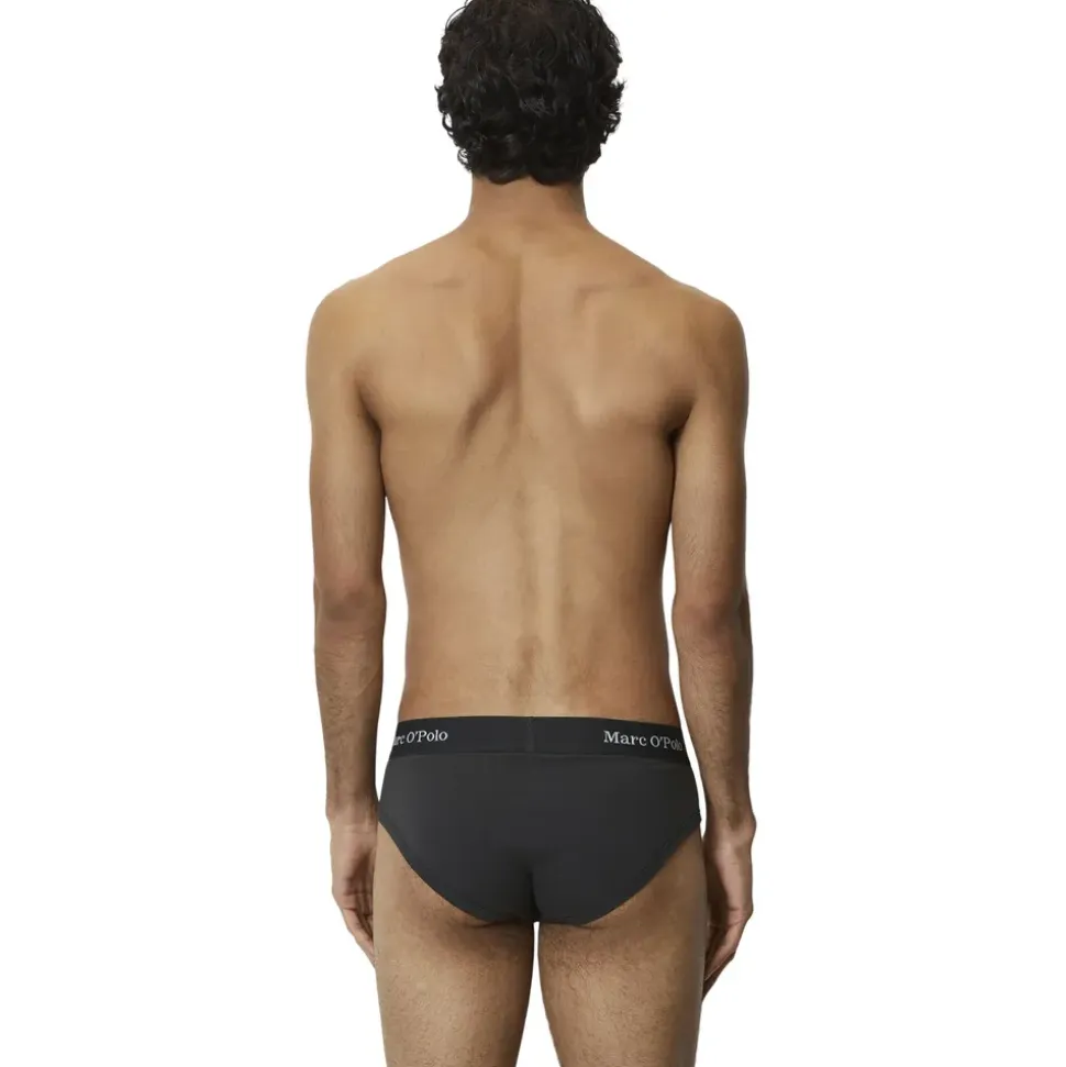 Marc O'Polo Slip Essentials schwarz/weiß S 3er Pack