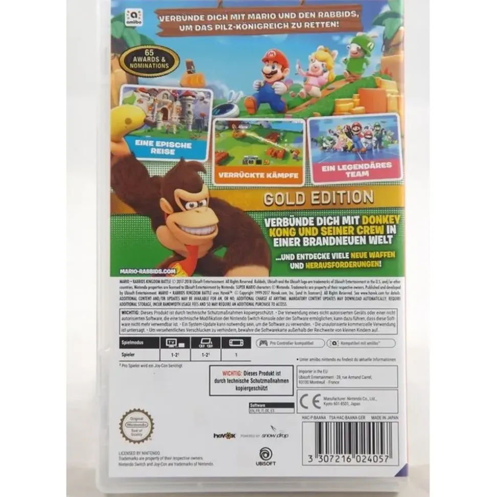 Mario + Rabbids Kingdom Battle - Gold Edition (USK) (Nintendo Switch)