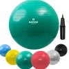 Matchu Sports Gymnastikball Grün 65 cm