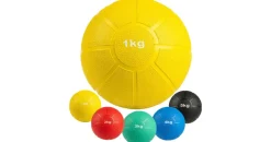 Matchu Sports Medizinball Gelb 19 cm