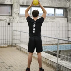 Matchu Sports Medizinball Gelb 19 cm