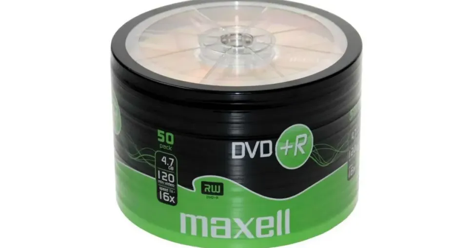 Maxell DVD+R 4,7GB 16x 50er Shrink