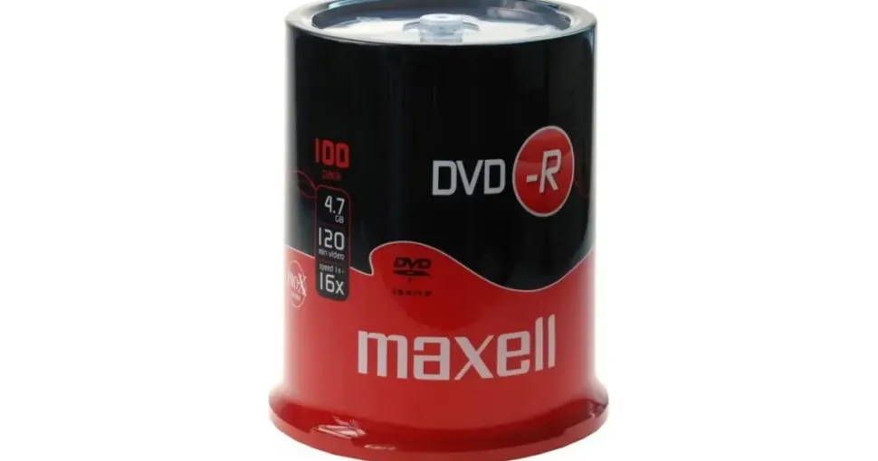 Maxell DVD-R 4.7GB 16x 100er Spindel