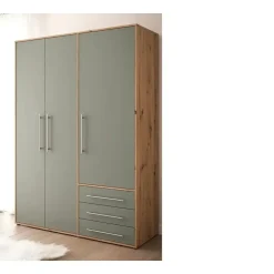 Möbel Kraft Kleiderschrank Morley 144,4 x 200 x 53 cm mehrfarbig