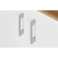 Möbel Kraft Sideboard 178 x 90 x 40 cm Weiß / Mehrfarbig