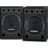 McGrey DJ-1522 Partykeller/DJ-Box Paar 2x 800W