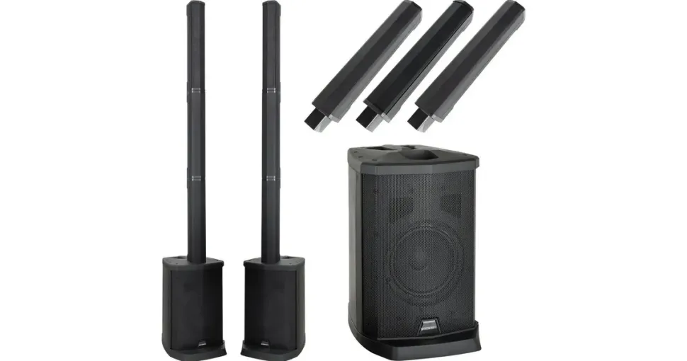 McGrey E-208LAB Aktiv Line Array Akku-Säulenanlage Stereo Set