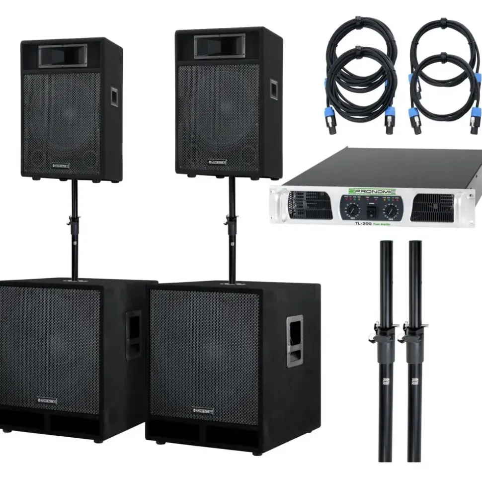 McGrey Powerstage-2800 PA-Anlage 2800 Watt