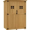 MCombo Gartenschrank 1,27 x 0,59 m Natur
