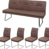 MCW Esszimmer-Set braun 180cm