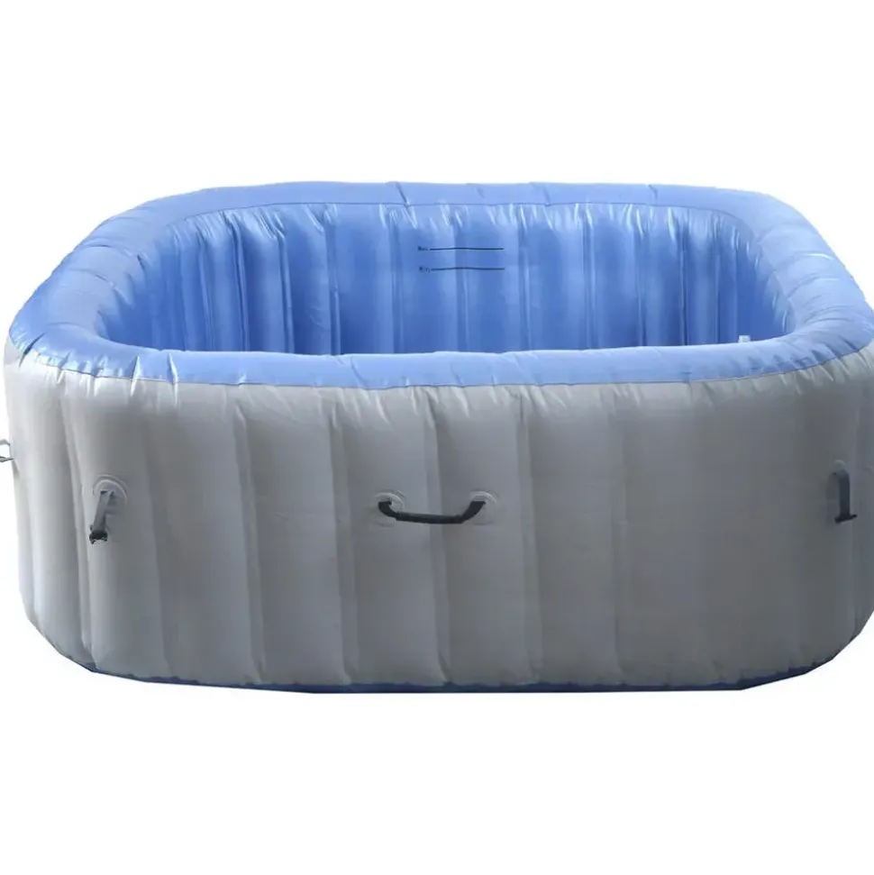 MCW MCW-N97 Ø 180 x 63 cm eckig Grau-Blau