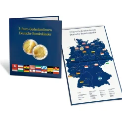 mdm deutsche münze Münzalbum für 2 Euro Münzen Deutsche Bundesländer
