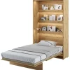 meblini Bed Concept 120 x 200 cm Artisan Eiche
