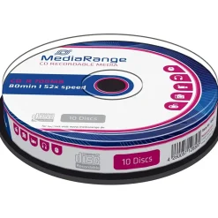 MediaRange CD-R 700MB 52x 10er Spindel