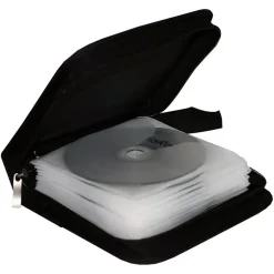 MediaRange CD-Wallet für 24 Discs schwarz