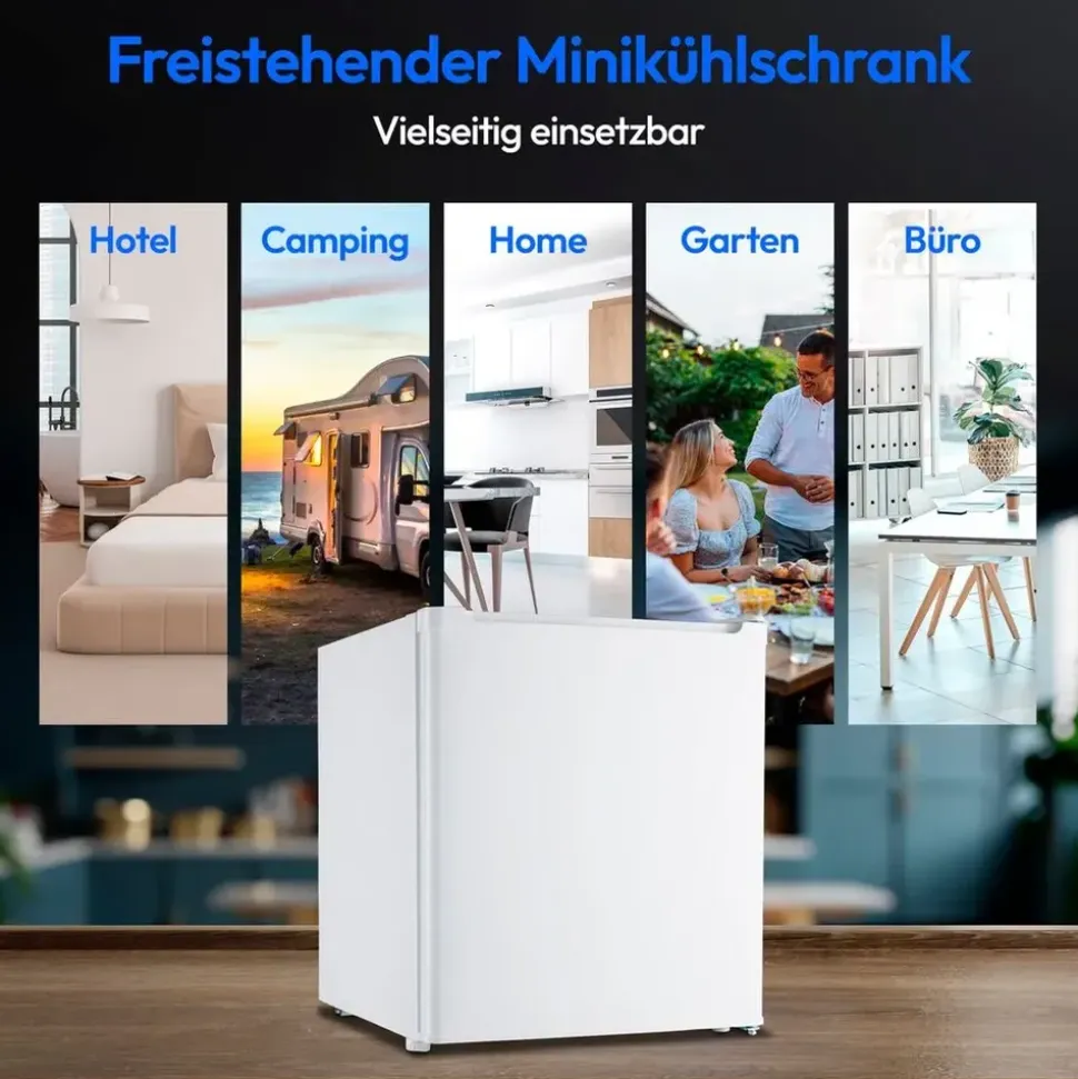 Medion MD37724 Mini-Kühlschrank 41 l 51 cm hoch Weiß