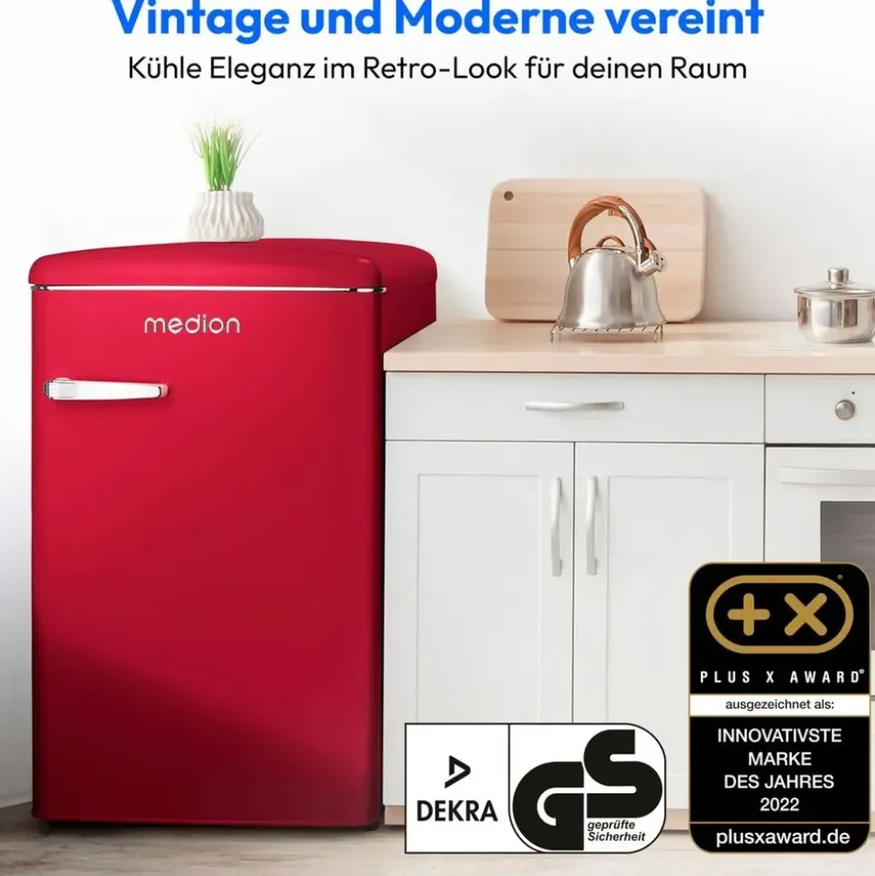 Medion MD 37790 Retro-Kühlschrank