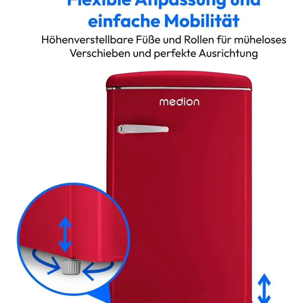 Medion MD 37790 Retro-Kühlschrank