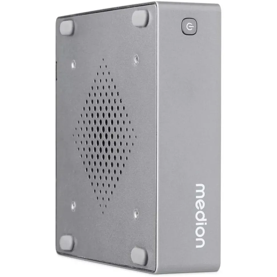 Medion S06e Mini PC 2023 5,1" 4K Ultra HD Intel N-Series N100 3,4 GHz 4 GB RAM 128 GB SSD Intel UHD Graphics Windows 11 Home