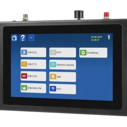 Megasat HD 7 Combo V2 – Combo-Messgerät mit Live-TV-Bild – Schwarz