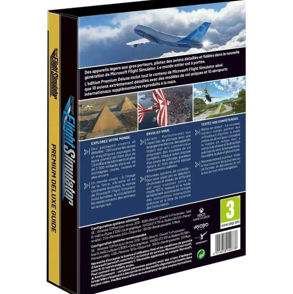 Microsoft Flight Simulator 2020 Premium Deluxe – Französische Box - Mehrsprachig