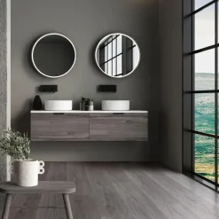ML-Design PVC Bodenbelag Click Vinyl-Dielen, 122x18x4,2mm Windswell Hickory Eiche